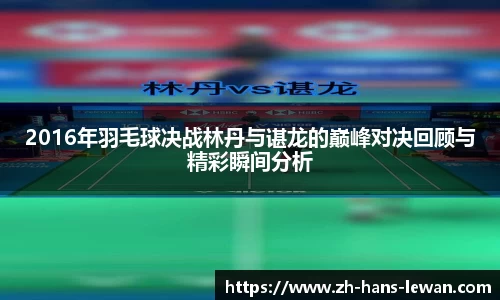 2016年羽毛球决战林丹与谌龙的巅峰对决回顾与精彩瞬间分析